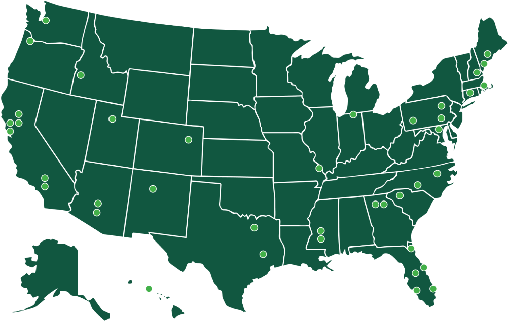 Woodgrain Map Locations